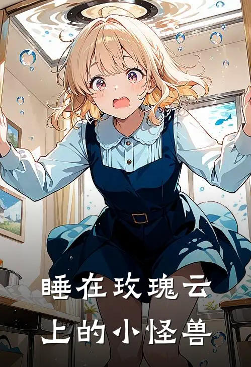睡在玫瑰云上的小怪兽