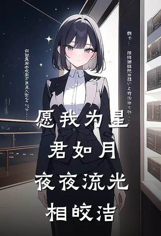 愿我为星君如月，夜夜流光相皎洁