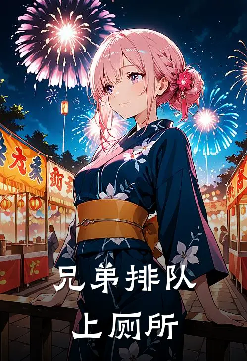 兄弟排队上厕所