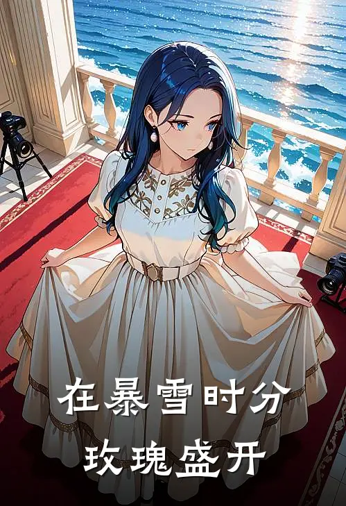 在暴雪时分，玫瑰盛开