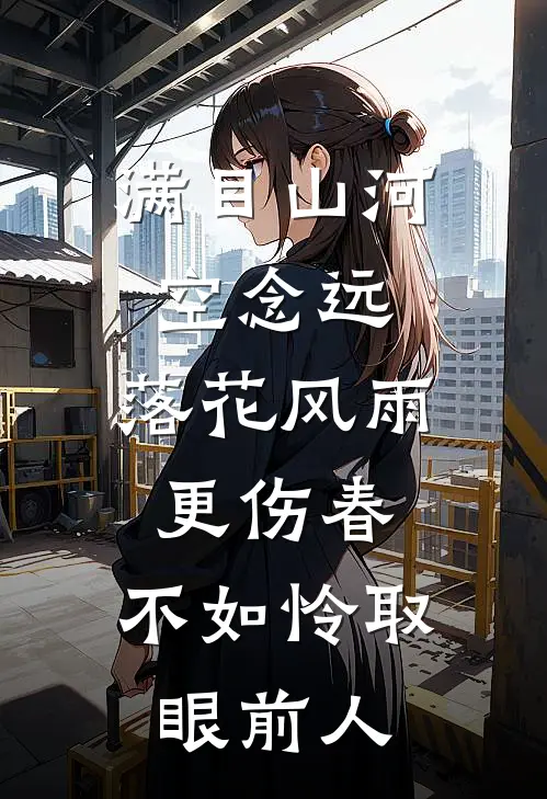 满目山河空念远,落花风雨更伤春,不如怜取眼前人